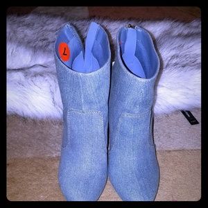 Blue Jean Booties